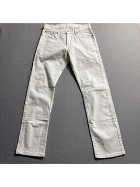 Levi's 514 Straight Leg Jeans W29 L30 Fits Like 29x30 White Denim NWOT